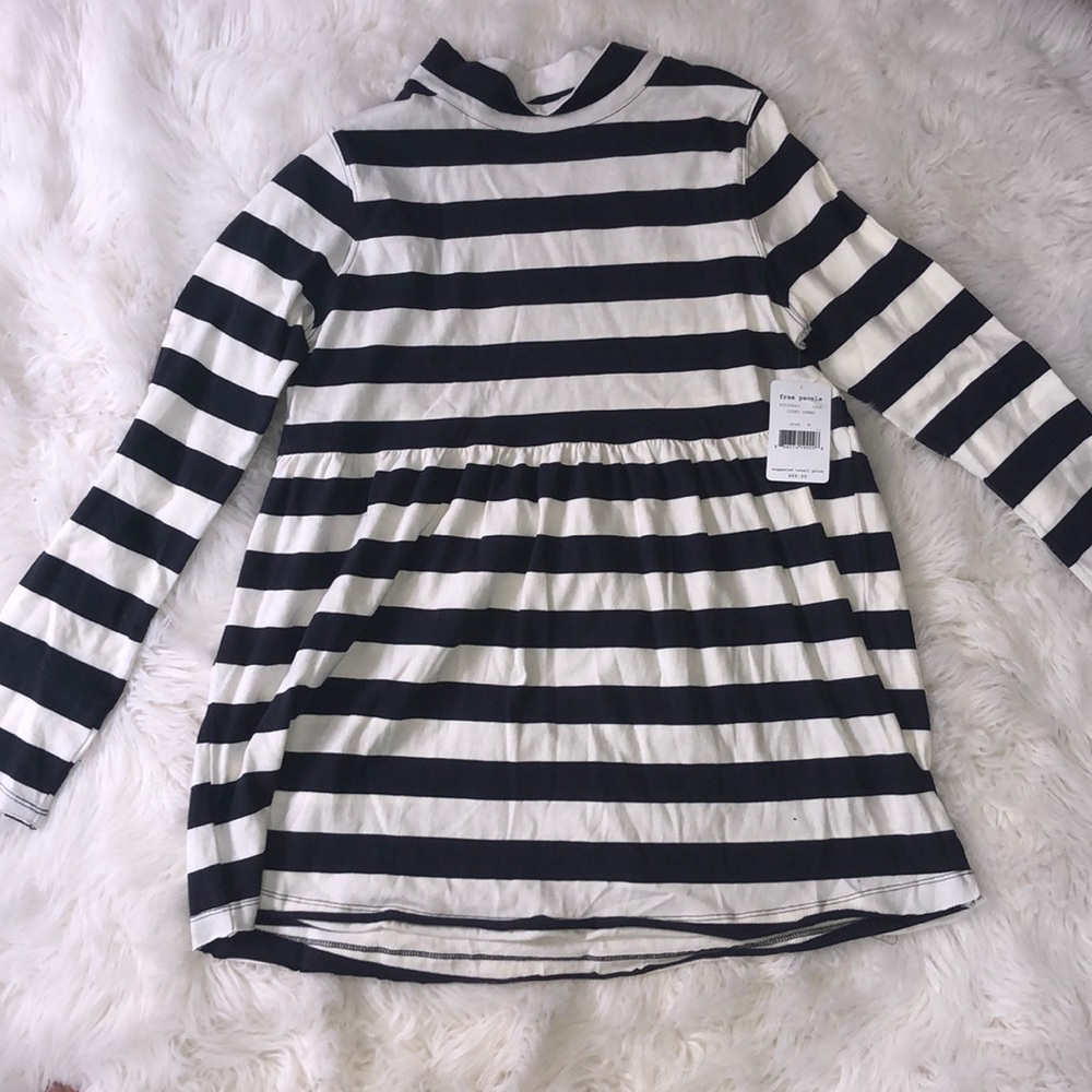 Blue and Cream Dress